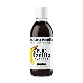 Native Vanilla Native Vanilla - Pure Vanilla Extract C 118ml (4 oz) - Made from Premium Vanilla Bean Pods C for Chefs and Home Cooking, Baking, and Dessert Making