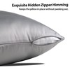 2 Pack Cooling Pillow Cases,Viscose Derived from Bamboo Pillow Protectors