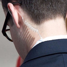 20X 2Pin PTT MIC Headset Covert Acoustic Tube in-Ear Earpiece for UV-5R -888S CB Radio Accessories