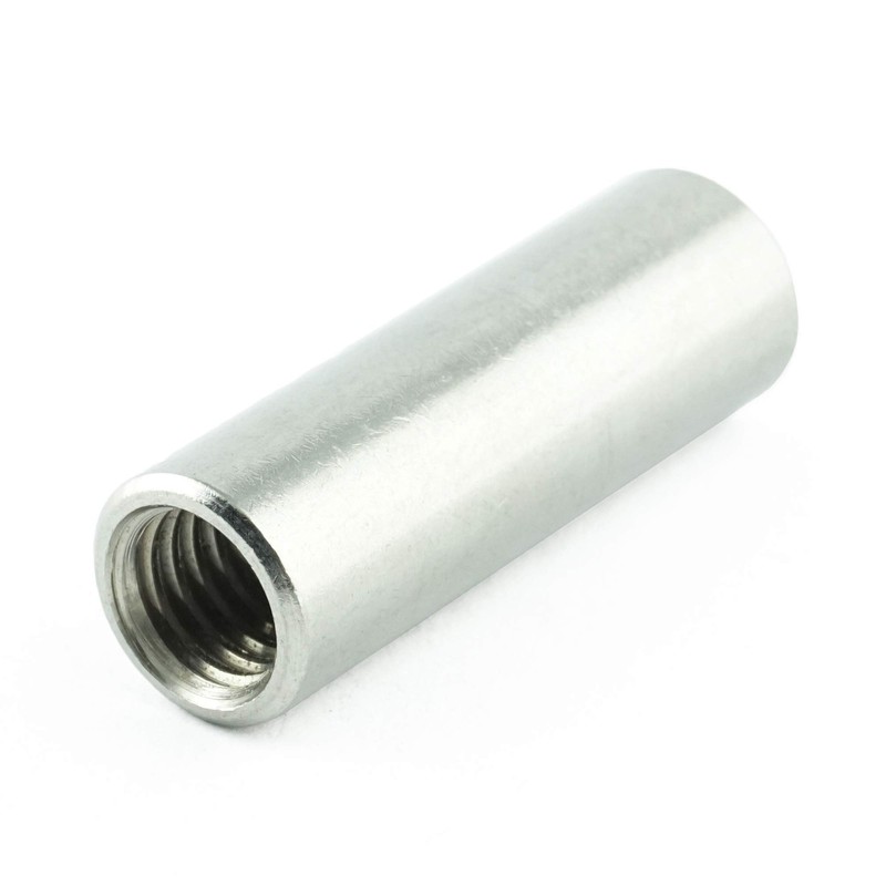 Eisenwaren2000 M12 x 50 mm round sleeve (2 pieces) -