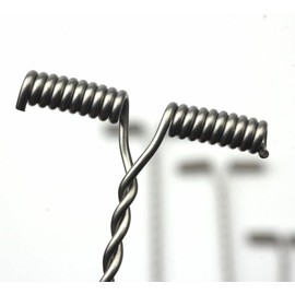 KTGCOZS Pack of 30 Ocean Fishing Balance Rigs Hooks Wire Arm T Shaped Swivel Crapp Cross-line (10cm/3.93" 30pcs)