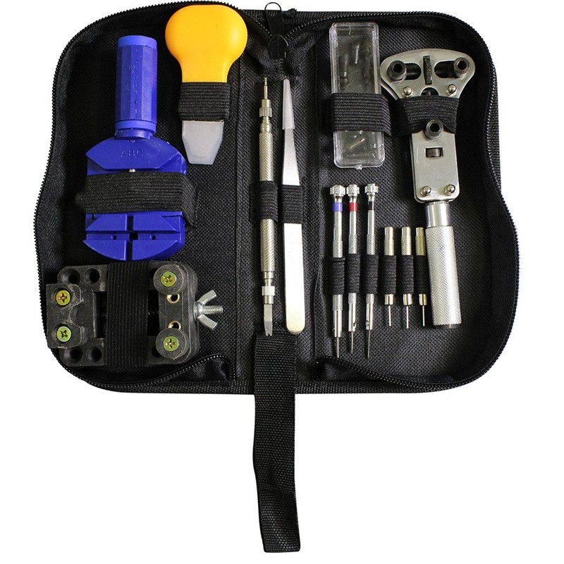 Juliyeh Watch Tool kit Professional Repair Set, Black
