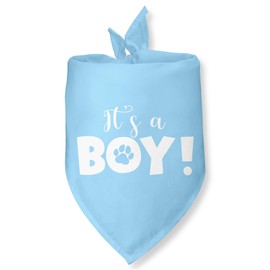 It's a Boy Baby Announcement Dog Bandana Big Brother Dog Pregnancy Announcement Big Brother Bandana for Dogs Gender Reveal Pet Scarf for Small Medium Dogs & Cats