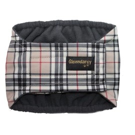 Glenndarcy Male Dog Belly Band - Urine Incontinence (Medium Long Band only, Camel Stewart)
