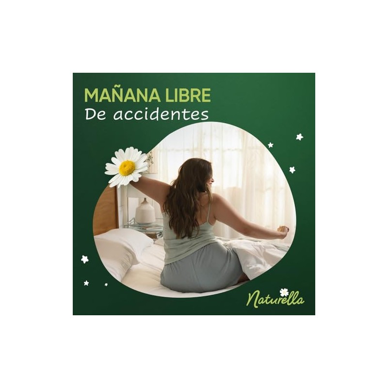 Naturella Nocturna, Toallas Femeninas, 32 Unidades, 8 Zonas de Absorción