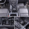 Tumukiw Car Center Console Panel Cover Trim Compatible with INEOS