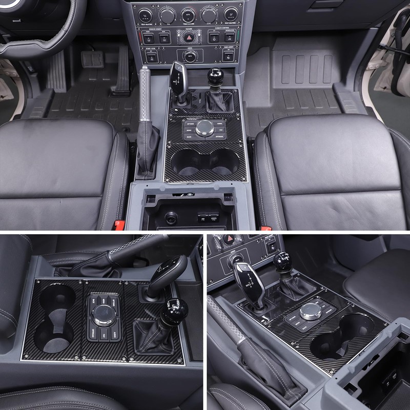 Tumukiw Car Center Console Panel Cover Trim Compatible with INEOS