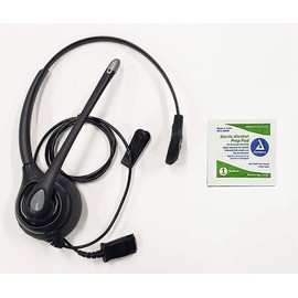 Plantronics HW251N SupraPlus Wideband Headset (64338-31) (Renewed)