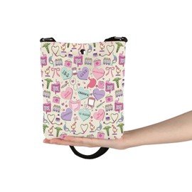 VAMSII Gi Nurse Gift Gastroenterology Nurse Crossbody Bag Proctologist Gastroenterologist Gifts Endoscopy Gift (CAGiNurseCross)