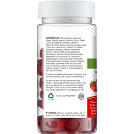 VitaBerry Boost Multivitamins Gummies for Men, Women, High Strenght, 60 Gummies
