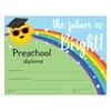 Happy Graduates Bright Futures Preschool Diplomas, Set of 30, Graduation
