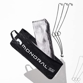 MONORAL MT-0111 Lightweight Bonfire Stand, Wire Frame Feather, Weight 3.5 oz (100 g), Titanium Mesh