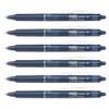 PILOT Frixion Ball Click 0.7 Rollerball Pens Pack of 6