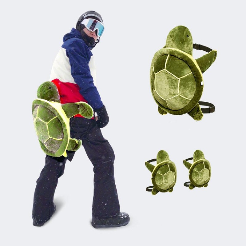 Turtle Shape Hip Protector Cushion Knee Pads Set for Adults