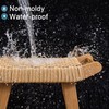 Waterproof Shower Stool for Inside Shower, HDPS Shower Bench Seat