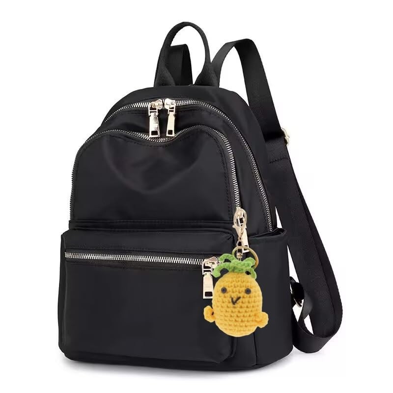 reddipus Pineapple Keychain for Women and Girls, Emotional Support Crochet