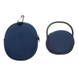 Zeltauto Compact Ear Warmer-Lightweight Ear Muffer for Men & Women Foldable Design Winter Warm Earmuffs for Outdoor (Navy)