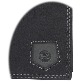 HC Men's Wallet Horizontal with RFID Protection, black, purse
