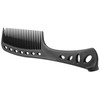 YS PACK yspark Y.S.PARK Self-Standing Jumbo Comb YS-601 Black (Black)