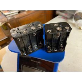 Whites NEW WHITES COINMASTER 66 TR DISCRIMINATOR METAL DETECTOR BATTERY HOLDERS 6&8 CEL