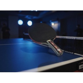 Professional Table Tennis Bat 5 Stars - Advanced Performance Pro with 5-Layer Structure - Offensive Rubber - ITTF Approved - High Speed, Spin and Control for Experienced Players