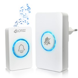 Wireless Door Bell – Easy Installation, Weatherproof Design, Perfect for Any Home Setup