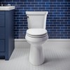 Mayfair Ashton Easy to Clean Single Hinge Toilet Seat, Modern
