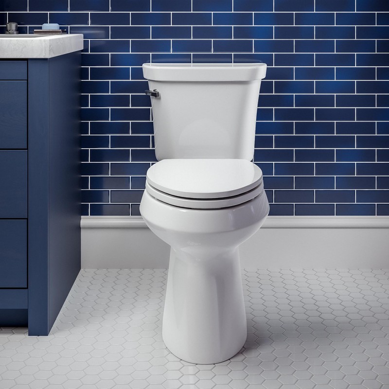 Mayfair Ashton Easy to Clean Single Hinge Toilet Seat, Modern