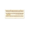 12 Pestañas de Cabello Natural Remy BLOOM 3x3 Small