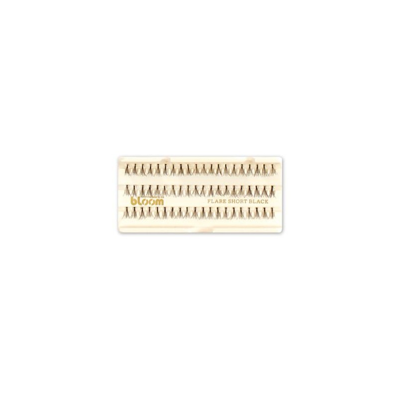 12 Pestañas de Cabello Natural Remy BLOOM 3x3 Small