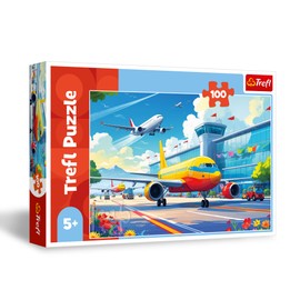 Trefl - King of the Skies - Puzzle 100 Pieces - Puzzle with Planes, Creative Entertainment, Fun for Children from 5 Years
