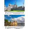 City Magic Europe DIN A5 Wall Calendar for 2025 Europe