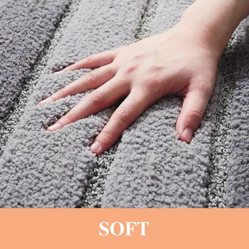 wyewye Microfibre Bath Mat, Door Mat, Bath Rug, Super Absorbent