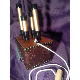 smokytrainwhistles Western print bellows train whistle