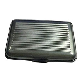 Credit Card Holder Waterproof RFID Blocking Protection Aluminum Wallet ID Card Business Card Case for Men and Women by SamGreatWorld