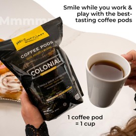 Soft Coffee Pods for Single Serve Brewers, 1 Cup Use, Medium Roast, Arabica Gourmet Blend, 3 Count (Pack of 18) Triple Pack