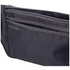 Travelon Unisex Adults Double Zip Waist Pack, Charcoal