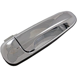 Dorman 91052 Rear Passenger Side Exterior Door Handle Compatible with Select Chrysler/Dodge/Jeep Models, Chrome