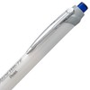 Pentel Glidewrite Signature Ballpoint Pen Pearl White Barrel, (1.0mm) Medium