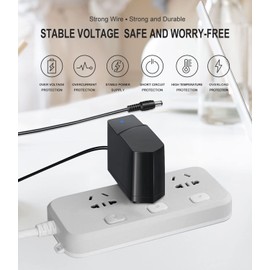 for Netgear Arlo Pro Base Station Power Cord Arlo Pro 2 Base Station VMB3000 VMB4000 CM500-100NAS CM500 CM31T CM700 MS3530 VMS3430 Wire-Free HD Security Cameras System Power Adapter