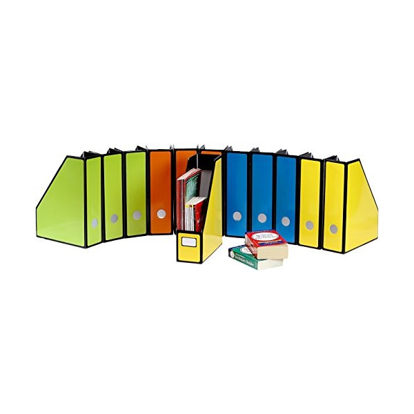 12 Pack - SimpleHouseware Magazine File Holder Organizer Box