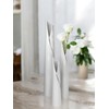 GlasArt Flower Vase Pure White Slim White Simple Elegant 30-50