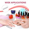 KEQAR 2pcs Nail Racks Nail Clips Nail Practice Clips Nail