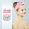 Healeved 3pcs Cute Spa Headbands for Women Elastic Face Washing