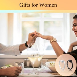 Rose Flower Ring Set for 2 Goth Rings Women Girls Finger Accessories for Women Girls Adjustable Open Rose Ring