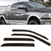 in-Channel Style Smoke Window Sun Rain Visor Vent Guard Deflector