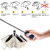 DBA FDJASGY UV Sun Umbrella Compact Folding Travel Umbrella Auto