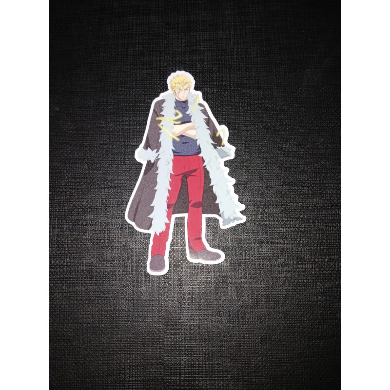 Laxus Dreyar from Fairy Tail Glossy Sticker Anime Waterproof!