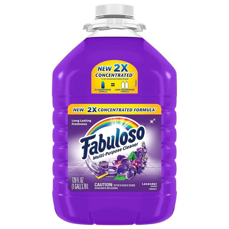 Fabuloso Lavender Multi-Purpose Cleaner, 128 fl oz (Pack of 2)