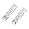 Qrity 10Pcs Coil Extended Compressed Spring, Compressed Springs, Stainless Steel